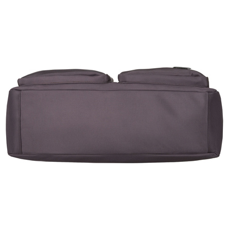 Geräumige Damen-Handtasche in Grau mit einem Laptopfach aus Polyester – Peterson