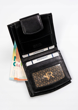 Kleine, handliche Damen Geldbörse aus Echtleder – Rovicky