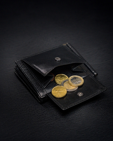 Stilvolle Herren Banknotentasche aus Echtleder – Rovicky