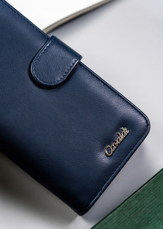 Geräumige große Damen Geldbörse aus Öko-Leder – 4U Cavaldi