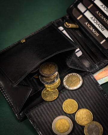 Große Herren Geldbörse aus Echtleder – Rovicky