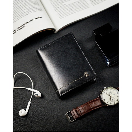 Pionier Herren Geldbörse aus Echtleder – Rovicky