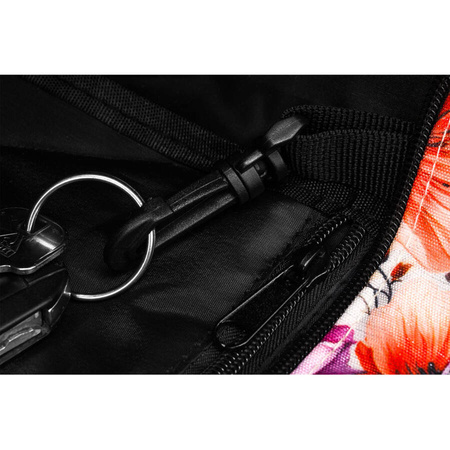 City Shopper Tasche mit Blumenmuster – Rovicky