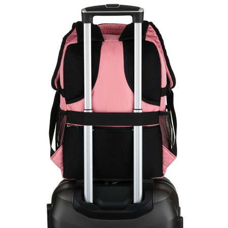 Rosa Reisetasche mit verstellbaren Trägern – Peterson