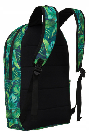 Klassischer Damen Rucksack aus Polyester mit Blumenmuster – Rovicky