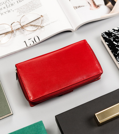 Damen Geldbörse Hochformat aus Echtleder – Peterson