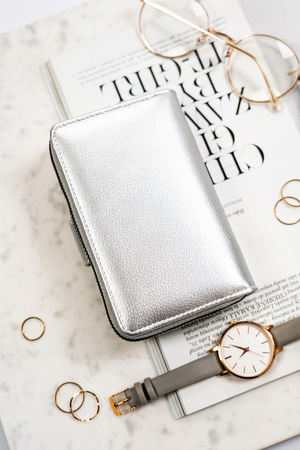 Elegante Damen Geldbörse aus Öko-Leder – Rovicky