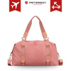 Rosa Trainings-Tasche aus Polyester, ein Kammer und mit Reißverschluss - Peterson