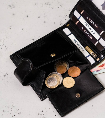 Große Herren Geldbörse aus Echtleder – Rovicky