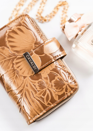 Stilvolle Damen Geldbörse aus Echt- und Öko-Leder – 4U Cavaldi