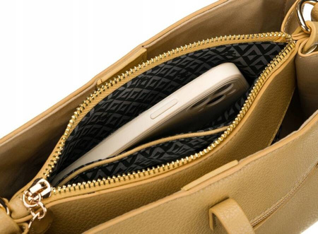 Damen Umhängetasche aus Öko-Leder mit verstellbarem Riemen – LuluCastagnette