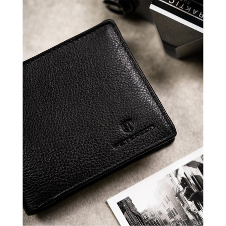 Geschenkset: Herren Geldbörse aus Leder mit Schlüsselanhänger – Peterson