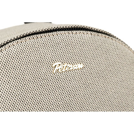 Großer, urbaner Damen Rucksack in Beige aus Canvas – Peterson