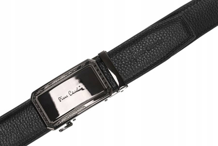 Geschenkset: Herren-Geldbörse aus Leder und Gürtel mit automatischer Schnalle – Pierre Cardin