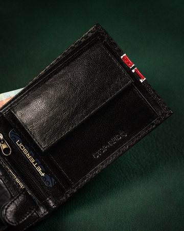 Sportliche Herren Geldbörse aus Leder – Peterson