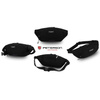 Sportliche Polyester-Bauchtasche in Schwarz - Peterson