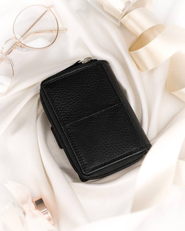 Damen Handtasche aus Leder im Set mit Geldbörse – Peterson