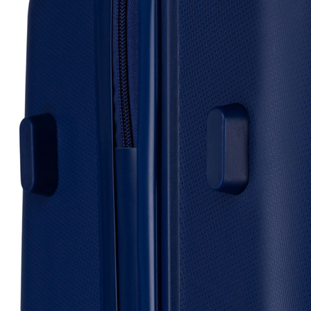 Peterson Koffer-Set aus ABS-Kunststoff in Marineblau