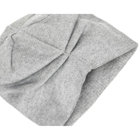 Graue Mütze mit Blumenstickerei und Kristallen – Peterson