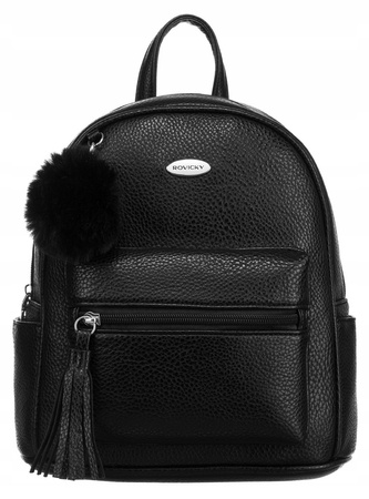 Kleiner Damen Rucksack aus Öko-Leder – Rovicky