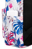 Modischer Schulrucksack mit Blumenmuster und offenen Seitentaschen – Peterson