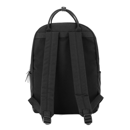 Modischer A4 Laptop Rucksack Schwarz – Himawari