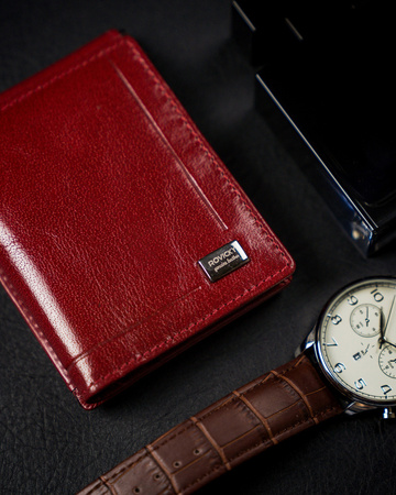 Stilvolle Herren Banknotentasche aus Echtleder – Rovicky
