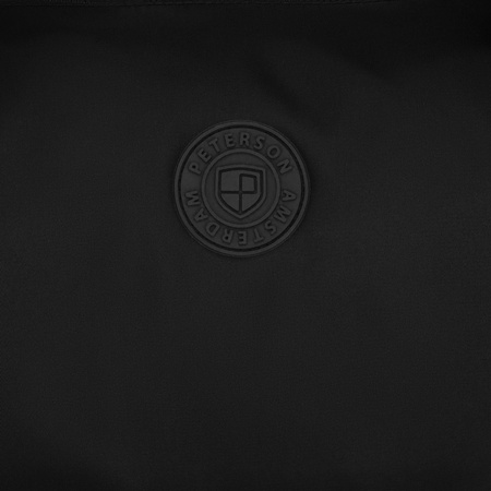 Damen Trainingstasche aus Polyester in Schwarz mit Reißverschluss - Peterson