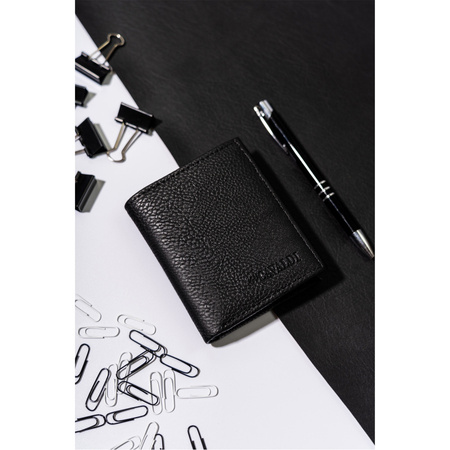 Kompakte, vertikale Herren Geldbörse aus Öko-Leder – 4U Cavaldi