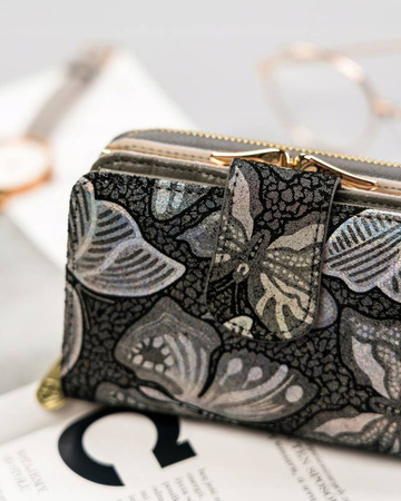 Damen Geldbörse aus Leder mit RFID-Schutz – Peterson