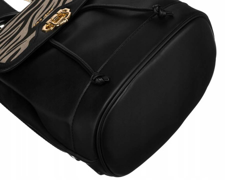 Städtischer Damen Rucksack mit Klappe aus Öko-Leder – David Jones