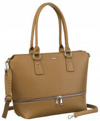 Stilvolle Damen Shopper aus Öko-Leder mit abnehmbarem Riemen – Rovicky