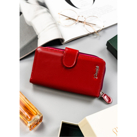 Große bequeme Damen Geldbörse aus Öko-Leder – 4U Cavaldi