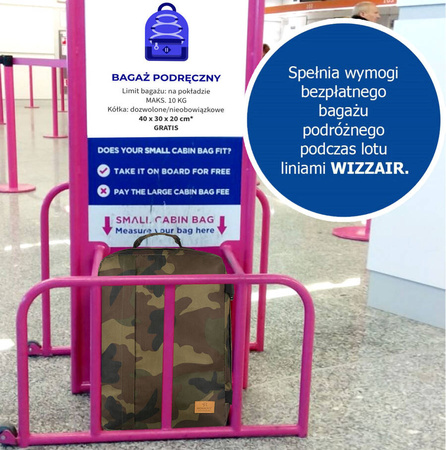 Großer Reiserucksack aus Polyester – Rovicky