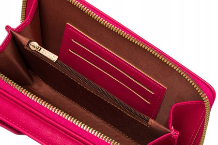 2-in-1 Handtasche-Geldbörse mit langem, abnehmbarem Riemen – 4U Cavaldi