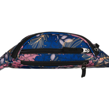 Praktische City-Bauchtasche für Damen aus Polyester mit Reißverschluss – Rovicky