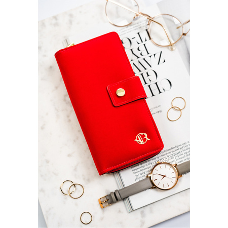 Klassische Damen-Geldbörse aus Öko-Leder – Rovicky