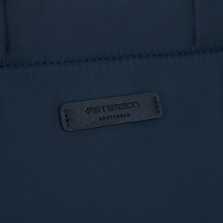 Damen-Shopper in Marineblau mit Magnetverschluss – Peterson