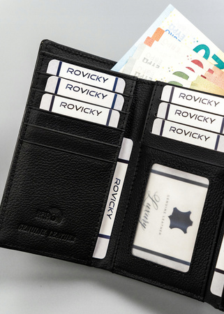 Damen Geldbörse mittlerer Größe aus echtem und Öko-Leder – 4U Cavaldi