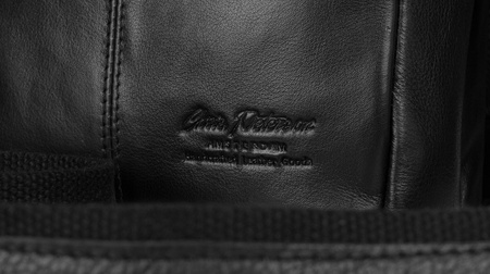 Herren Umhängetasche aus Leder – Peterson