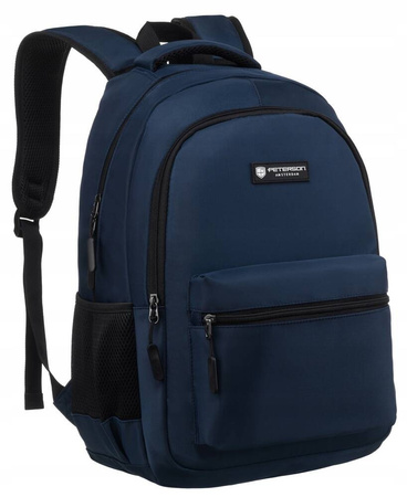 Großer Herren Rucksack aus Polyester mit Laptopfach – Peterson