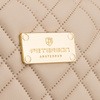 Peterson Ein-Kammer-Kulturtasche aus synthetischem Stoff in Beige