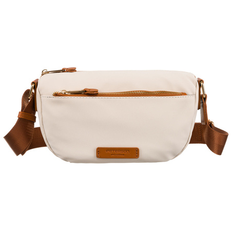 Damentasche aus Nylon in Braun-Beige – Peterson