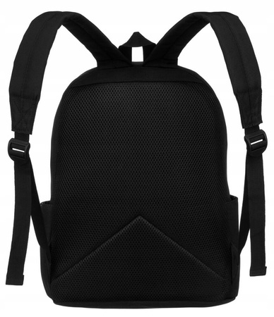 Sportlicher, geräumiger Rucksack in Schwarz mit Außentaschen – Peterson