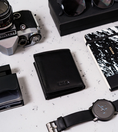 Kompakte Herren Geldbörse für Karten mit RFID Protect – Peterson