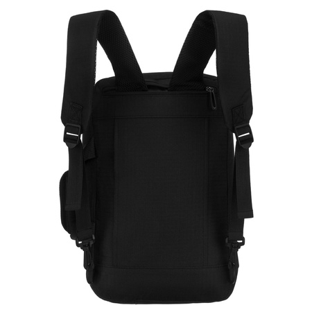 Reiserucksack in schwarz mit Reißverschluss, ideal für Handgepäck – Peterson