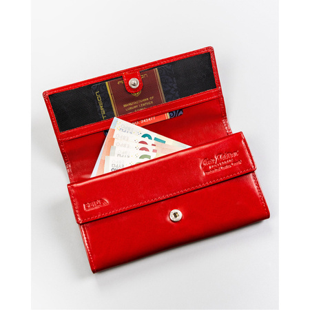 Damen Geldbörse mit RFID-Schutz aus Echtleder – Peterson