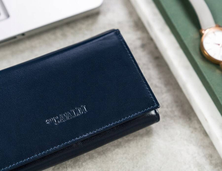 Große Damen Geldbörse aus Leder mit RFID Schutz – 4U Cavaldi