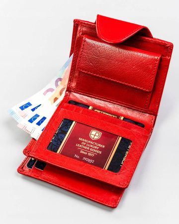 Damen Geldbörse aus Leder mit RFID-Schutz – Peterson