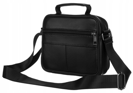 Herren Schultertasche aus echtem Leder – Rovicky